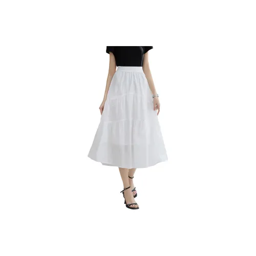 SMEN Casual Long Skirts Women's