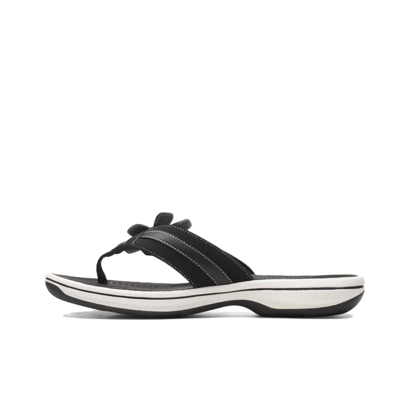 Clarks EVA Flip Flops Women's Black-1