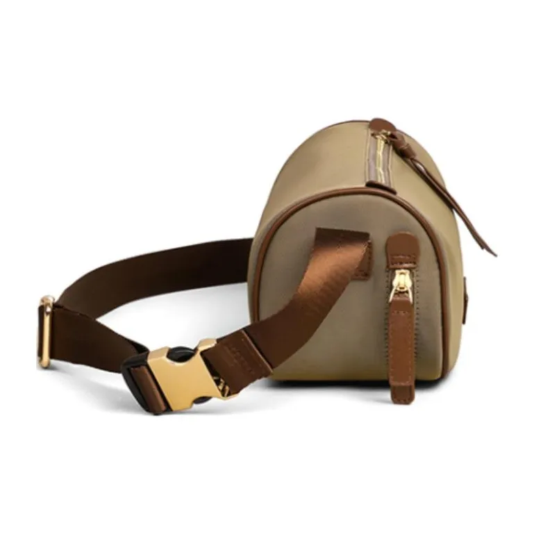 C°BANNER Fabric Pillow Bag Shoulder Bag Regular Women's Khaki-3