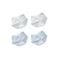 4 Pack (White+White+Light Blue+Light Blue)