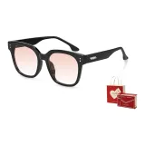 Black Frame with Pink Lens+Present Box (TY0083-1LW)