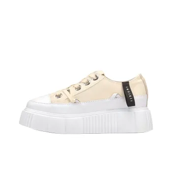 Inuikii Matilda Low-Top Canvas Shoes Women's Beige