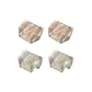 4 Pack (Shrimp Red+Shrimp Red+Skin+Skin)