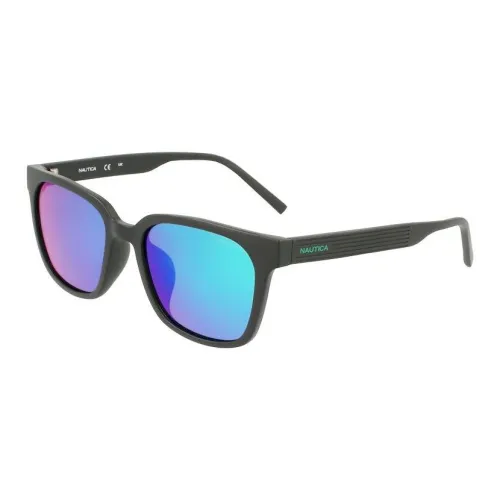 NAUTICA Injection Molded Square Sunglasses Unisex Black