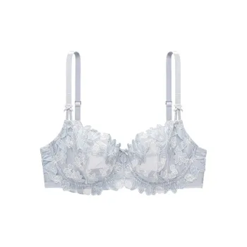 Victoria's Secret DREAM ANGELS Bra Women's Light Gray Purple