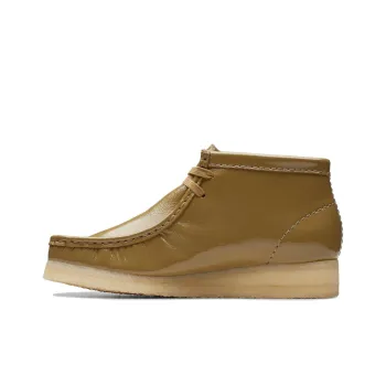 Clarks Wallabee Casual Single Shoes Women's Dark Olive