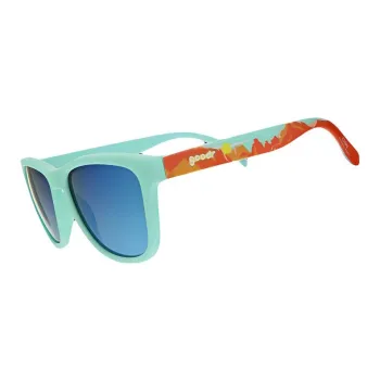 Goodr - Square Sunglasses Unisex Cyan