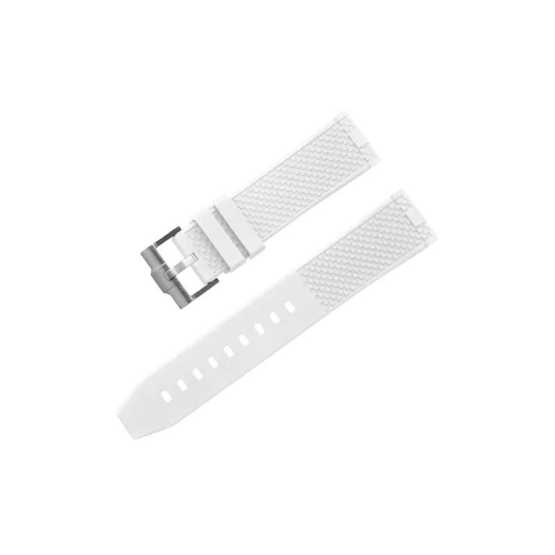 VAGENARI Watch Band Rubber Strap Compatibility For Bellamy Mechanical Chronograph B01 42mm Unisex-2