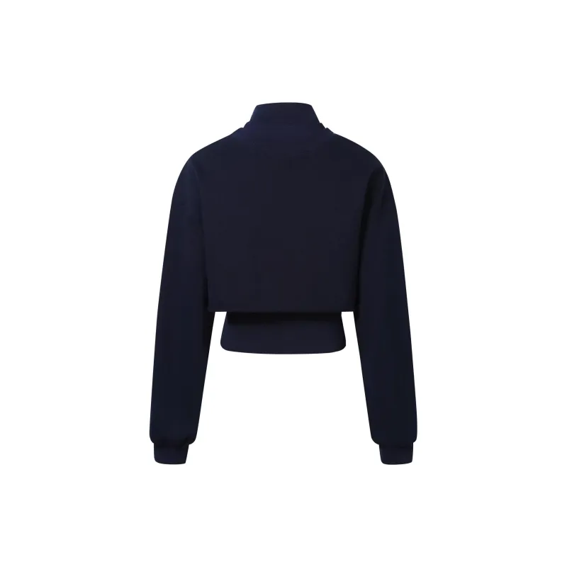 JAC FLEURANT Sweatshirt Women's Navy Blue-1