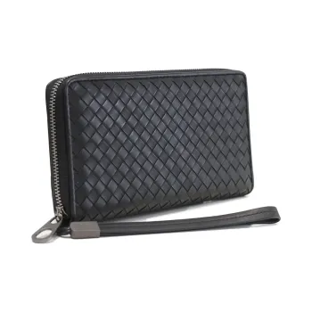 DOSRFINI Cow Leather Wallet Regular Men's Black