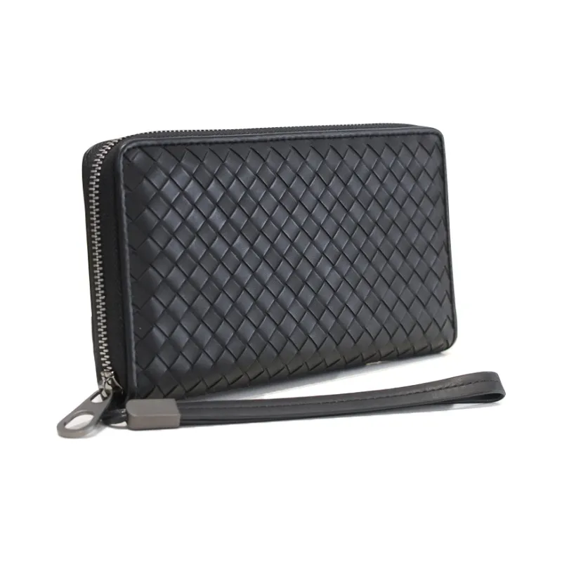 DOSRFINI Cow Leather Wallet Regular Men's Black-0