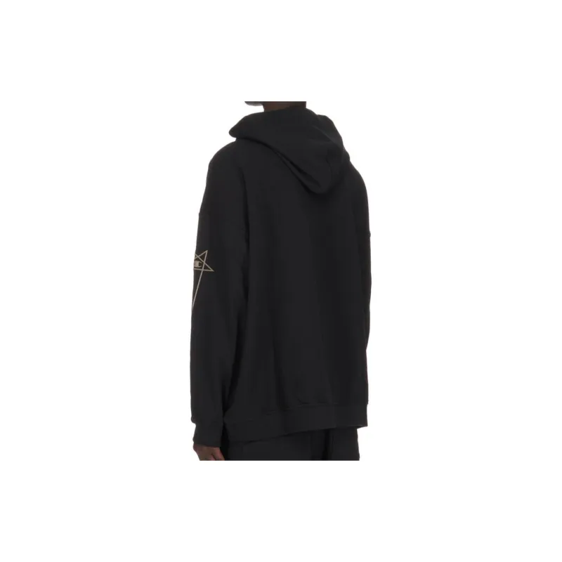 Champion X RICK OWENS Champion Co branded Edition Sweatshirts Men Black-1