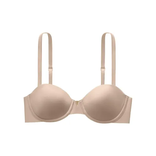 Victoria's Secret BARE Thin Detachable Shoulder Strap/CC Bra Women's Champagne
