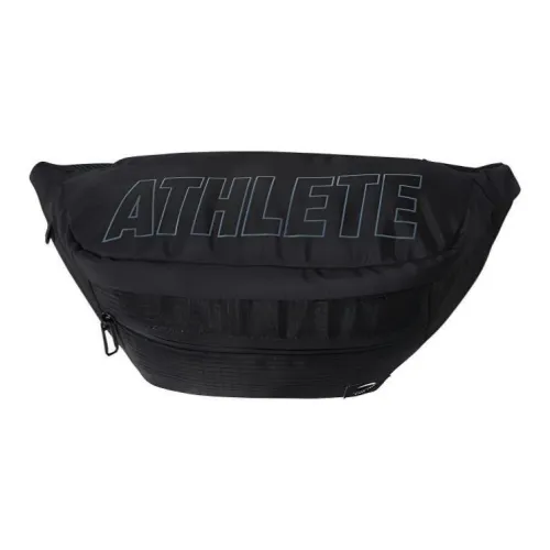 Anta Nylon Tool Bag Crossbody Sports Bag Fanny Pack Regular Unisex Black