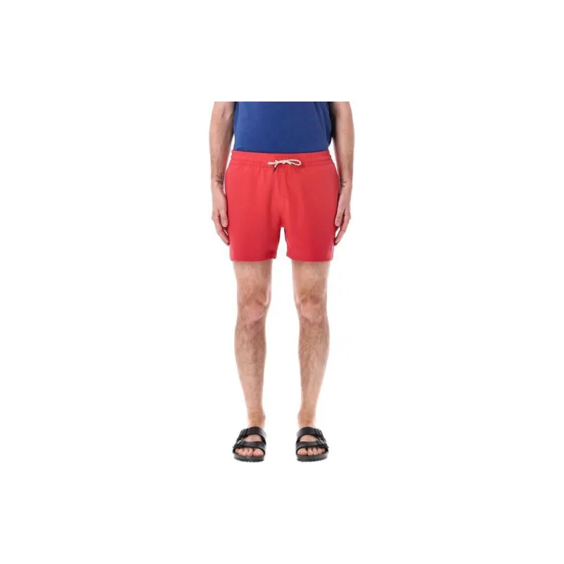 Polo Ralph Lauren Logo Embroidered Drawstring Swim Shorts-3