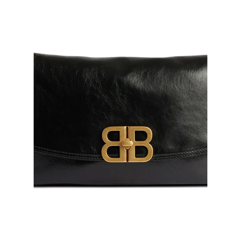 Balenciaga Bb Soft Medium Flap Shoulder Bag-5
