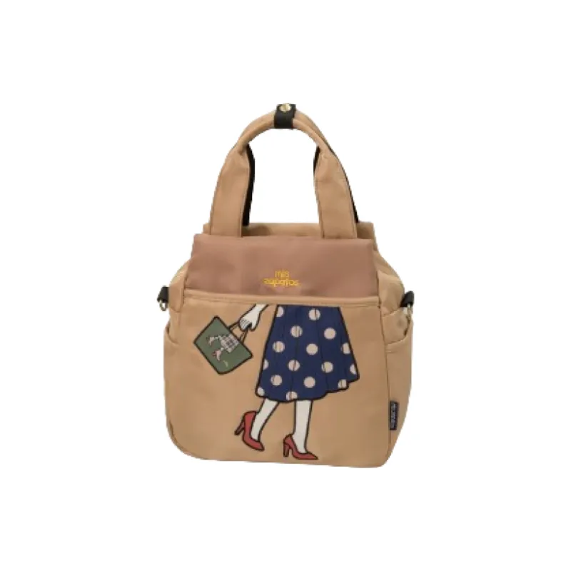 MISZAPATOS Nylon Shoulder Bags Handbags Regular Women's Black Navy Blue Burgundy Pink Gray Sky Blue-6