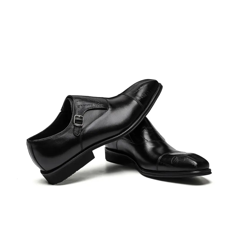 ASTON M.JAZZ Dress Shoes Men Low Top Brown/Black-10