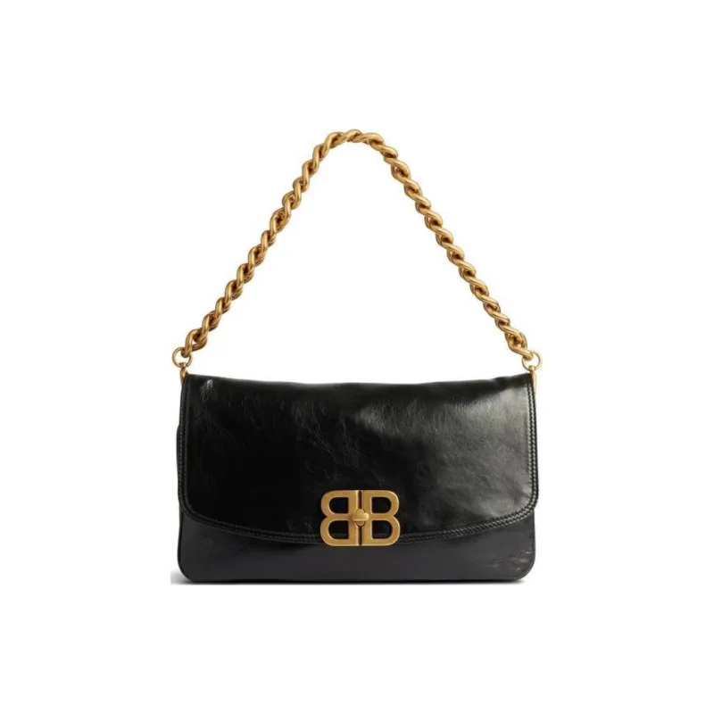 Balenciaga Bb Soft Medium Flap Shoulder Bag-0