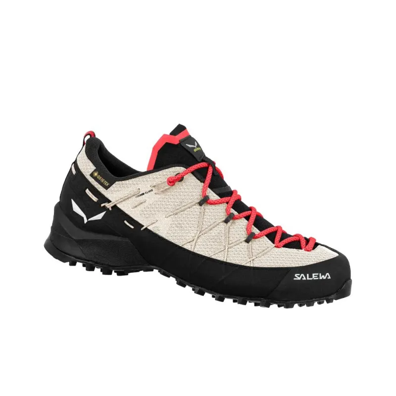 SALEWA WILDFIRE 2 GORE-TEX Anti-Slip And Wear-Resistant Water-Resistant Low-Top Trekking Shoes Women's White-4