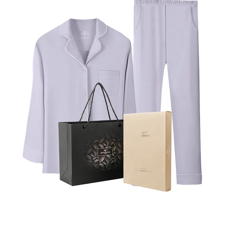 SEPTWOLVES Men Pajama Sets-35