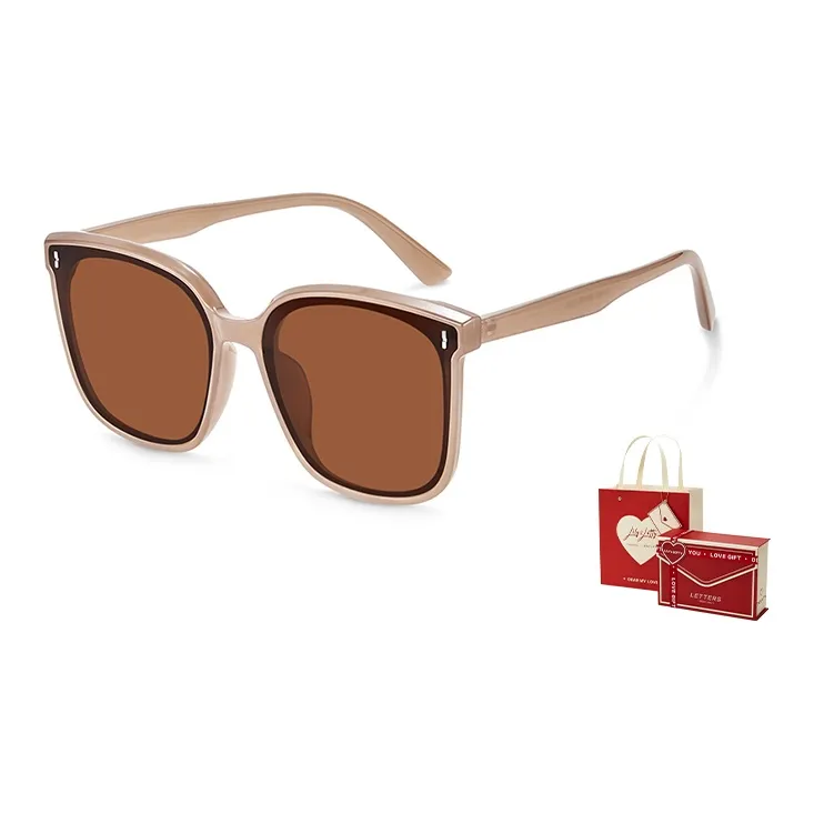 LILY&LOTTY Plate Frame Square Sunglasses Unisex-6