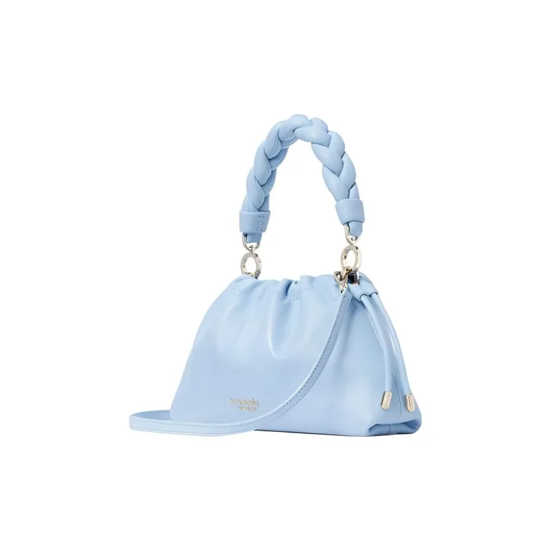Kate Spade Meringue Sheepskin Handbag Shoulder Bag Crossbody Bag Small Size Women's Sky Blue-1