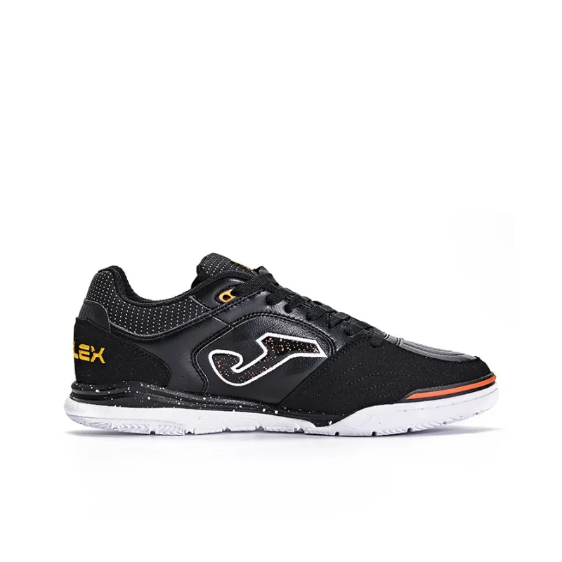Joma Indoor Anti Slip Wear Resistant Soccer Shoes Men's Black-1