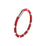 Eight-Loop Negative Ion Energy Balance Sports Bracelet-Red
