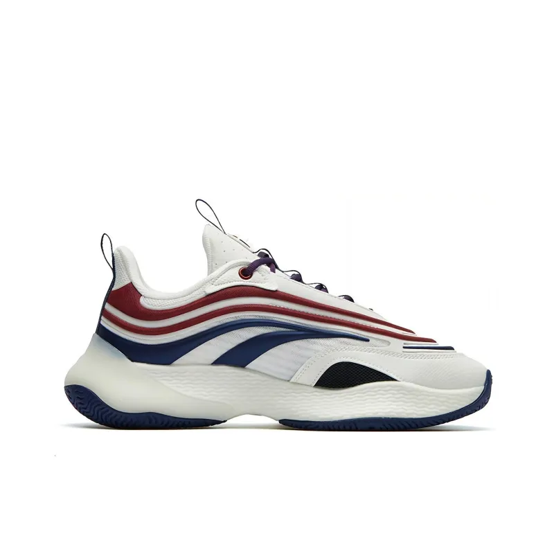 FILA FUSION Fila Low Running Shoes 'White Navy'-1