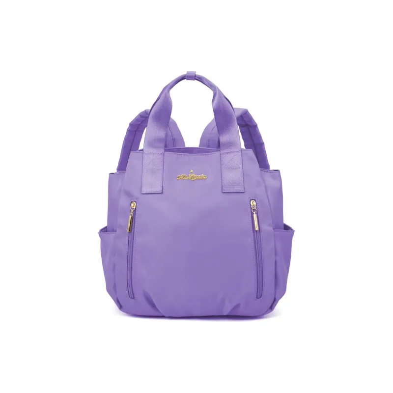 MISZAPATOS Nylon Fabric Backpack Unisex-17