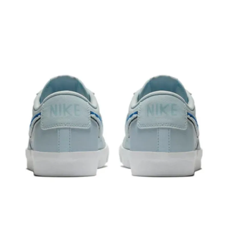 Nike Blazer Low 3D Chenille Swoosh Blue Tint-4