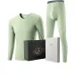 Crew Neck Clothing Sets (Seaweed Green) Modal Cotton/Antibacterial Anti-Mite