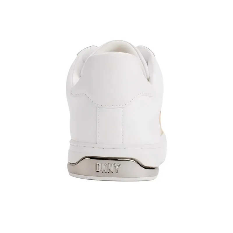 DKNY ABENI Low-Top Skateboard Shoes Women's White-4