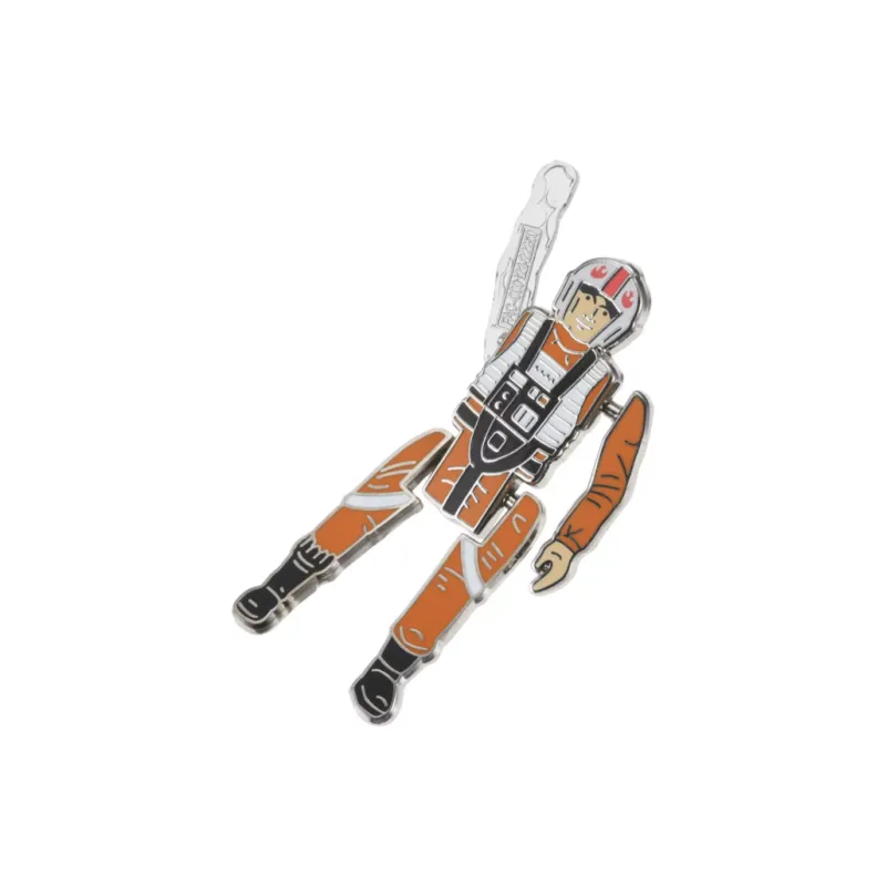 Disney Star Wars Characters X Wing Pilot Luke Skywalker, Doll Badges-2