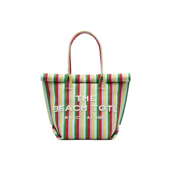 MARC JACOBS The Woven Stripe Beach Tote Bag