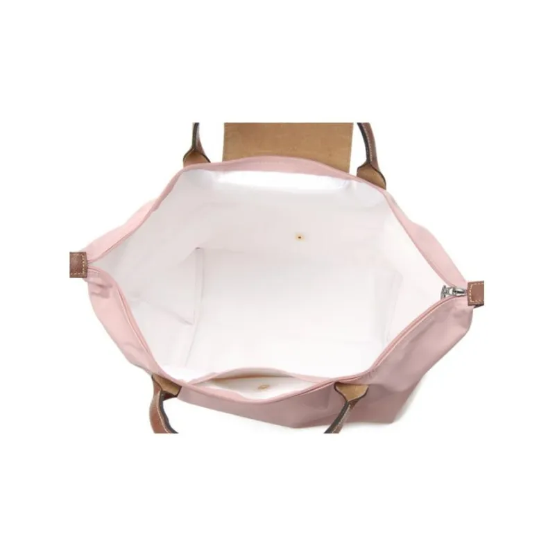 LONGCHAMP Le Pliage Nylon Dumpling Bag Handbags Medium Size Women's Pink-3