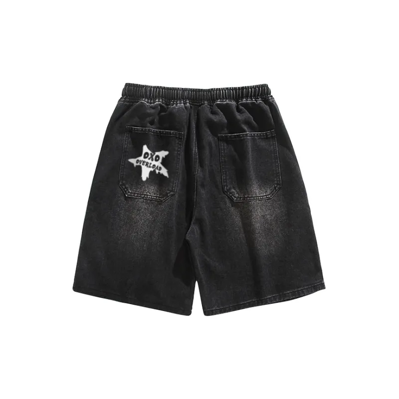 OXO OVERLOAD Denim Shorts Unisex-1