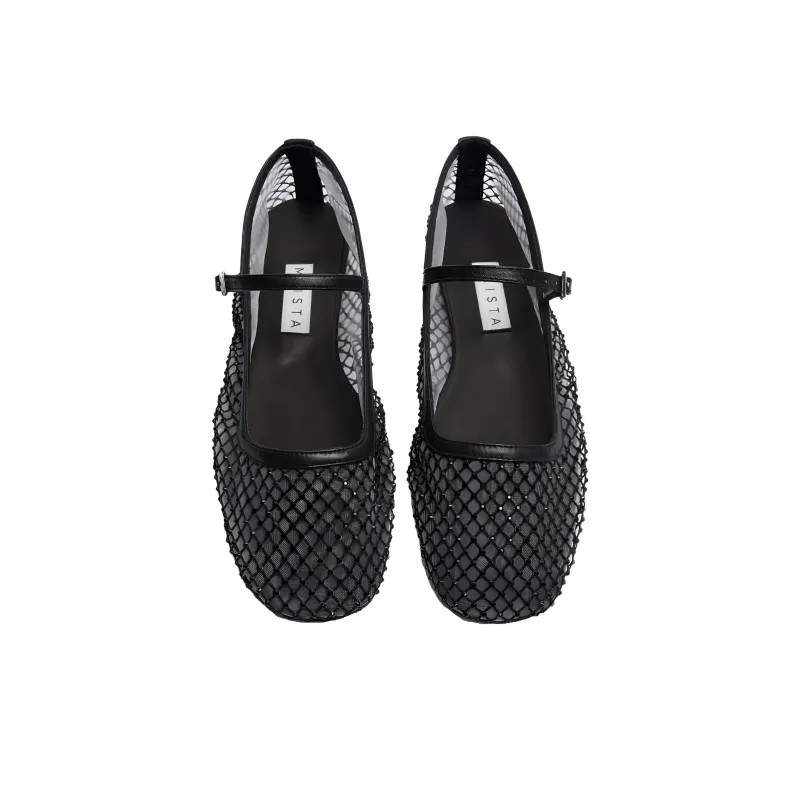MIISTA Vanita Casual Single Shoes Women's Black-4