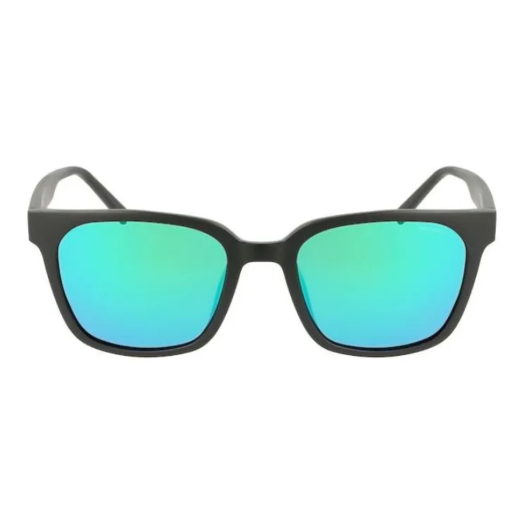 NAUTICA Injection Molded Square Sunglasses Unisex Black-1