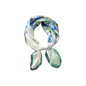 RX UVCUT Silk Scarves Unisex