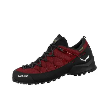 SALEWA WILDFIRE 2 GORE-TEX Anti-Slip And Wear-Resistant Water-Resistant Low-Top Trekking Shoes Women's Red