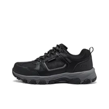 Skechers SKECHERS MENS USA Breathable Support Rebound Low-Top Outdoor Shoes Men's Black