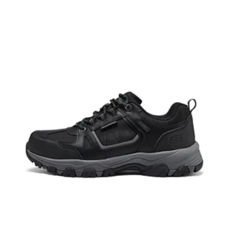 Skechers SKECHERS MENS USA Breathable Support Rebound Low Top Outdoor Shoes Men's Black-0