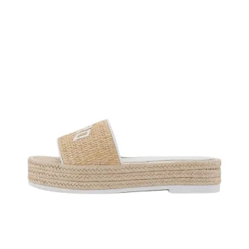 DKNY Slide Slippers Women's White