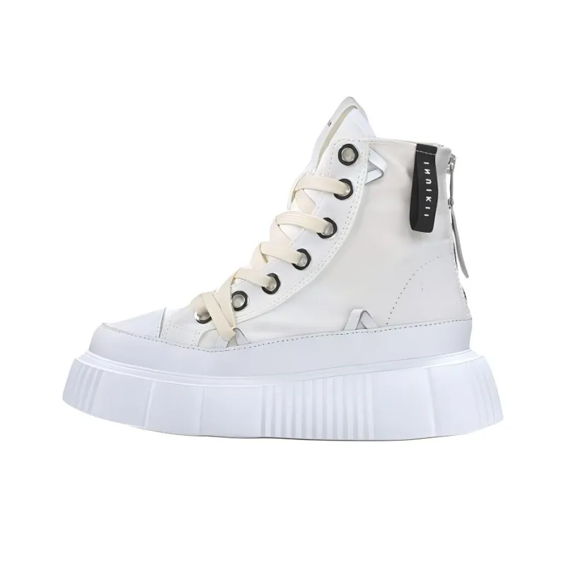 Inuikii Matilda High-Top Canvas Shoes Women's White-0