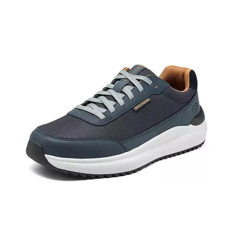 Skechers SKECHERS MENS USA Breathable Support Rebound Low Top Casual Running Shoes Men's Blue-2