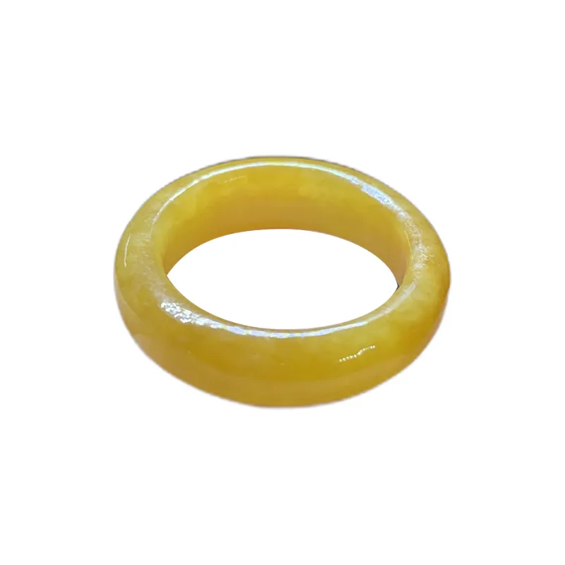 Bracelet Great Demon King Liu Yidao Glutinous Jade Jadeite Rings Women's-0