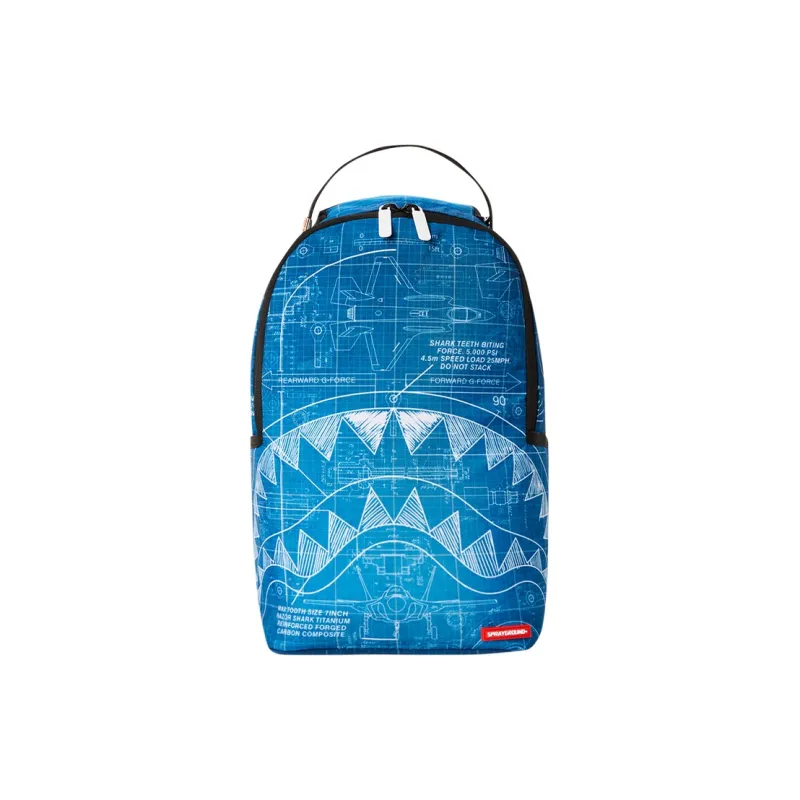 SPRAYGROUND Fabric Backpack Mini Unisex Blue-0