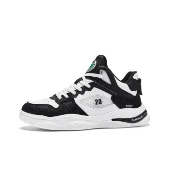 TFKY Thicker Bottom Increases Cushioned Slip-Resistant Breathable Casual Shoes Men's